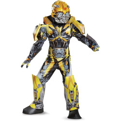 Fantasia Bumblebee Transformers Prestige Infantil