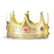 Coroa Adulto Real Dourada