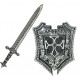 Escudo de Guerreiro Medieval Escudo de Guerreiro Medieval