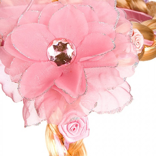 Fantasia Infantil Rapunzel Enrolados Trança