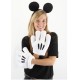 Luvas e Tiara do Mickey Mouse Disney Clássica
