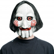 Máscara Adulto Billy de Jogos Mortais Saw Jigsaw