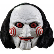 Máscara Adulto Billy de Jogos Mortais Saw Jigsaw Luxo