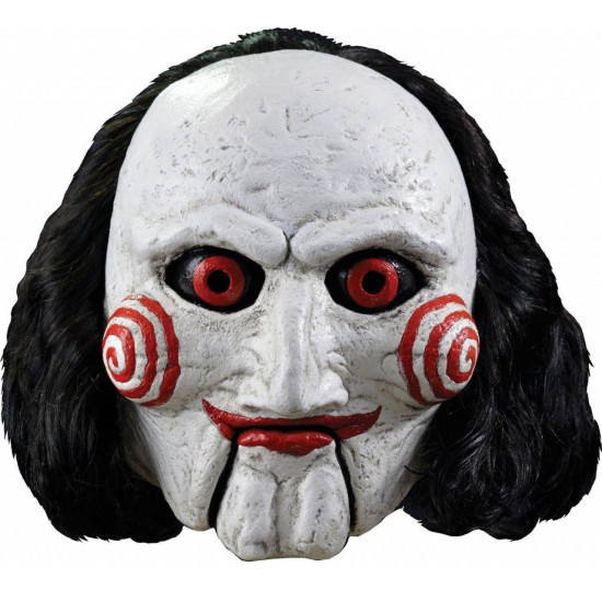 Máscara Adulto Billy de Jogos Mortais Saw Jigsaw Luxo Máscara Adulto Billy de Jogos Mortais Saw Jigsaw Luxo