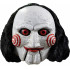 Máscara Adulto Billy de Jogos Mortais Saw Jigsaw Luxo