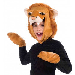 Máscara e Luvas Leão