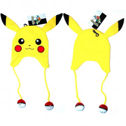 Touca Capuz do Pokemon Pikachu