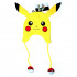Touca Capuz do Pokemon Pikachu