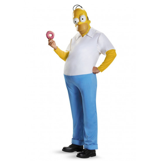 Fantasia Homer Os Simpsons Adolescente Luxo