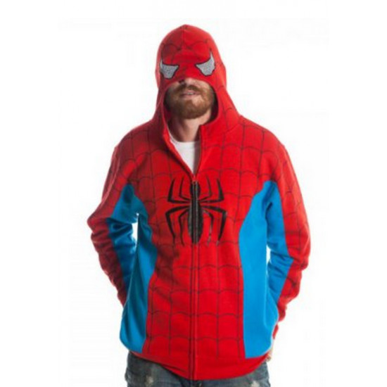 Jaqueta do Homem Aranha Adulto Jaqueta do Homem Aranha Adulto