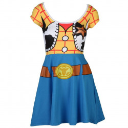 Vestido Fantasia Woody Toy Story Adolescente Luxo
