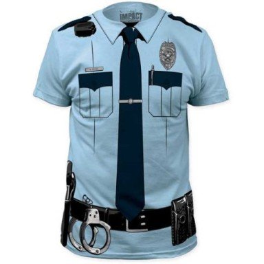 Camiseta de Policial Camiseta de Policial