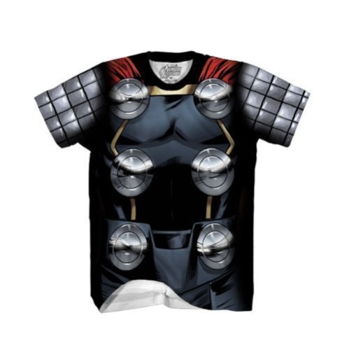 Camiseta do Thor Adulto Atlética Camiseta do Thor Adulto Atlética