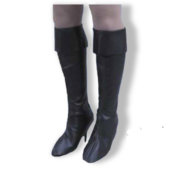 Capa Imitando Botas Pretas