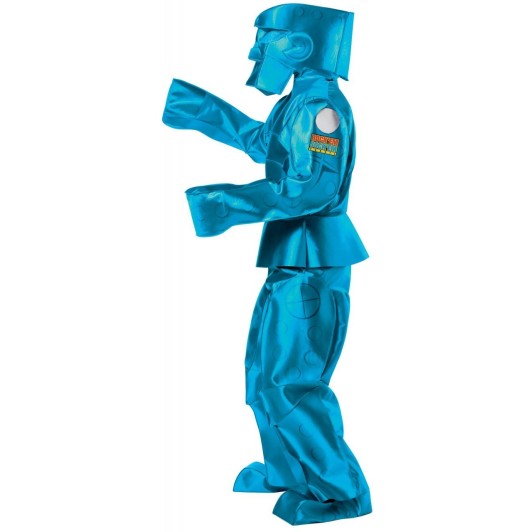 Fantasia Adulto de Robô Azul Fantasia Adulto de Robô Azul
