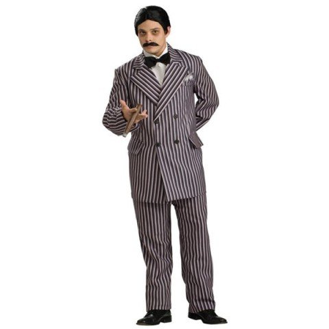 Fantasia Adulto Família Addams Gomez Luxo Fantasia Adulto Família Addams Gomez Luxo