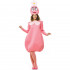 Fantasia Adulto Foofa a Flor Rosa Bolha Yo Gabba Gabba