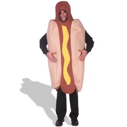 Fantasia Adulto Hot Dog Cachorro Quente Luxo Fantasia Adulto Hot Dog Cachorro Quente Luxo