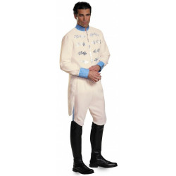 Fantasia Adulto Masculino Príncipe Charmoso Luxo