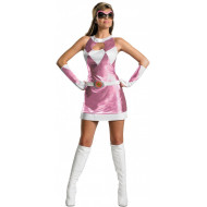 Fantasia Adulto Power Rangers Rosa Sexy