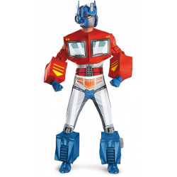 Fantasia Adulto Transformers Optimus Prime Super Luxo