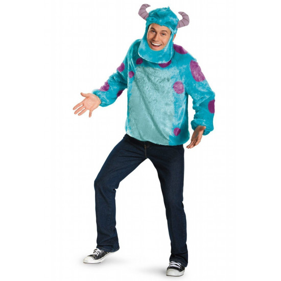 Fantasia Adulto Universidade dos Monstros Sullivan Sulley Fantasia Adulto Universidade dos Monstros Sullivan Sulley