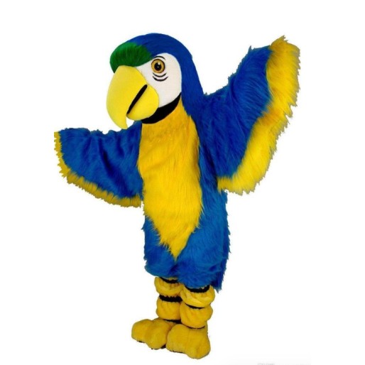 Fantasia Arara Azul Mascote Clássica Fantasia Arara Azul Mascote Clássica