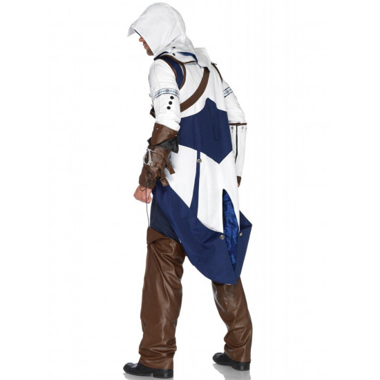 Fantasia Assassins Creed Connor Adulto Luxo Fantasia Assassins Creed Connor Adulto Luxo