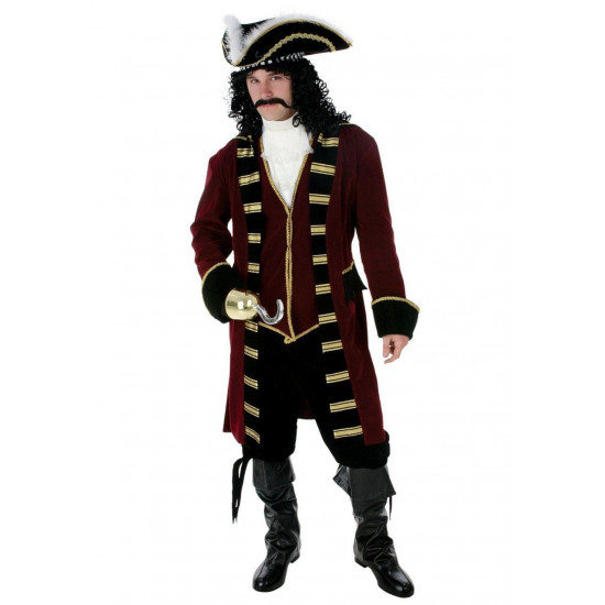 Fantasia Capitão Gancho Adulto Fantasia Capitão Gancho Adulto