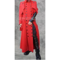 Fantasia Casaco Trigun Vash Cosplay