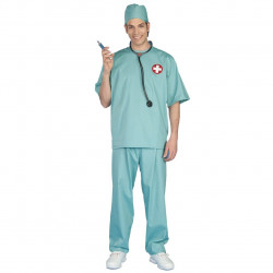 Fantasia Cirurgião Médico Adulto