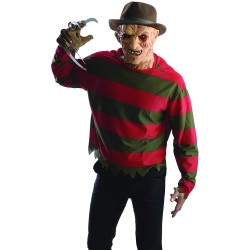 Fantasia Freddy Krueger Adulto Kit Fantasia Freddy Krueger Adulto Kit