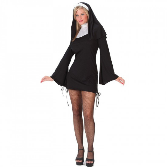 Fantasia Freira Adulto Feminino Fantasia Freira Adulto Feminino