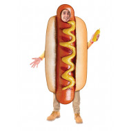 Fantasia Hot Dog Cachorro Quente Luxo Adulto