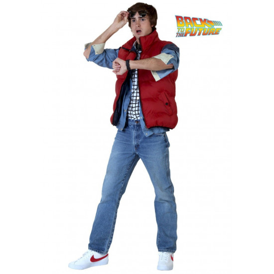 Fantasia Marty Mcfly De Volta para o Futuro Luxo Fantasia Marty Mcfly De Volta para o Futuro Luxo
