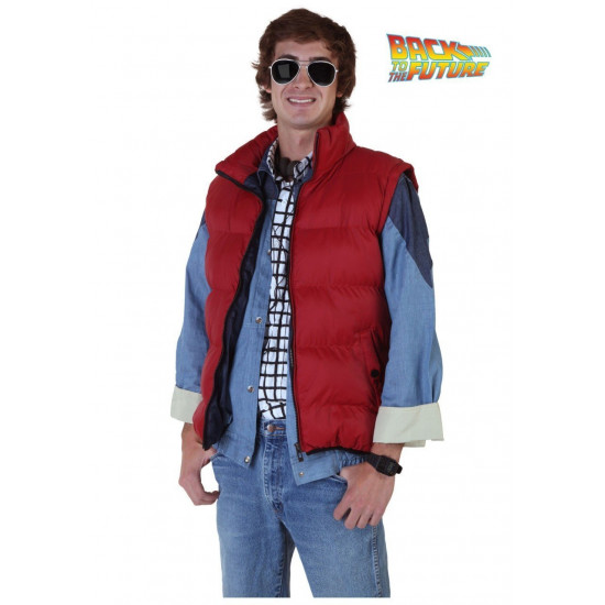 Fantasia Marty Mcfly De Volta para o Futuro Veste Fantasia Marty Mcfly De Volta para o Futuro Veste