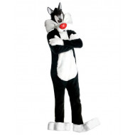 Fantasia Mascote Adulto do Gato Frajola da Looney Tunes