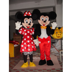 Fantasia Mascote Mickey Minnie Super Luxo