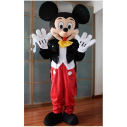 Fantasia Mascote Mickey Mouse Super Luxo