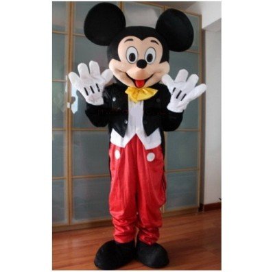 Fantasia Mascote Mickey Mouse Super Luxo Fantasia Mascote Mickey Mouse Super Luxo