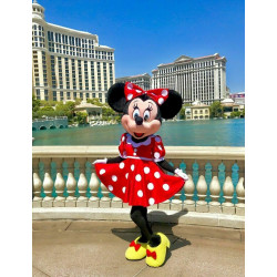 Fantasia Mascote Minnie Elite Disney