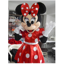 Fantasia Mascote Minnie Super Luxo