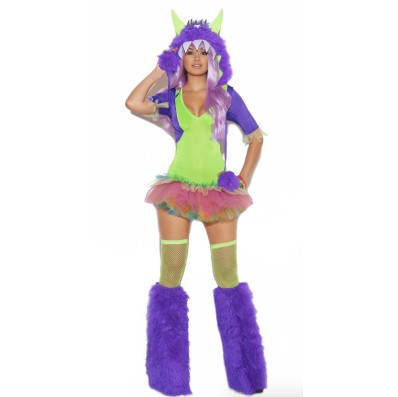 Fantasia Monstro Alegre Adulto Feminino Luxo Fantasia Monstro Alegre Adulto Feminino Luxo