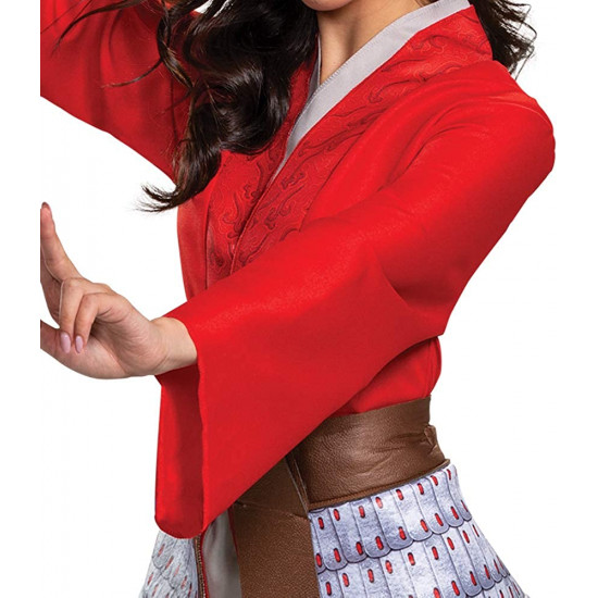 Fantasia Mulan Brilhante Clássica Adulto Super Luxo Fantasia Mulan Brilhante Clássica Adulto Super Luxo