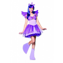 Fantasia My Little Pony Twilight Sparkle Adulto Adolescente