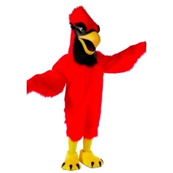 Fantasia Pássaro Vermelho Mascote Fantasia Pássaro Vermelho Mascote