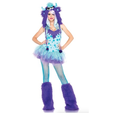 Fantasia Sullivan Sulley Monstros SA Adulto Feminino Fantasia Sullivan Sulley Monstros SA Adulto Feminino