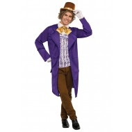 Fantasia Willy Wonka Adulto Luxo