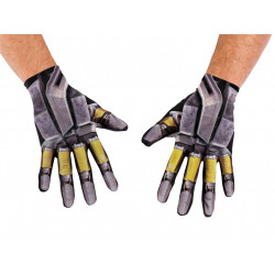 Luvas do Transformers Bumblebee Adulto