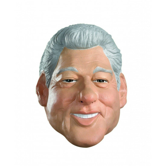 Máscara do EX Presidente Bill Clinton Luxo